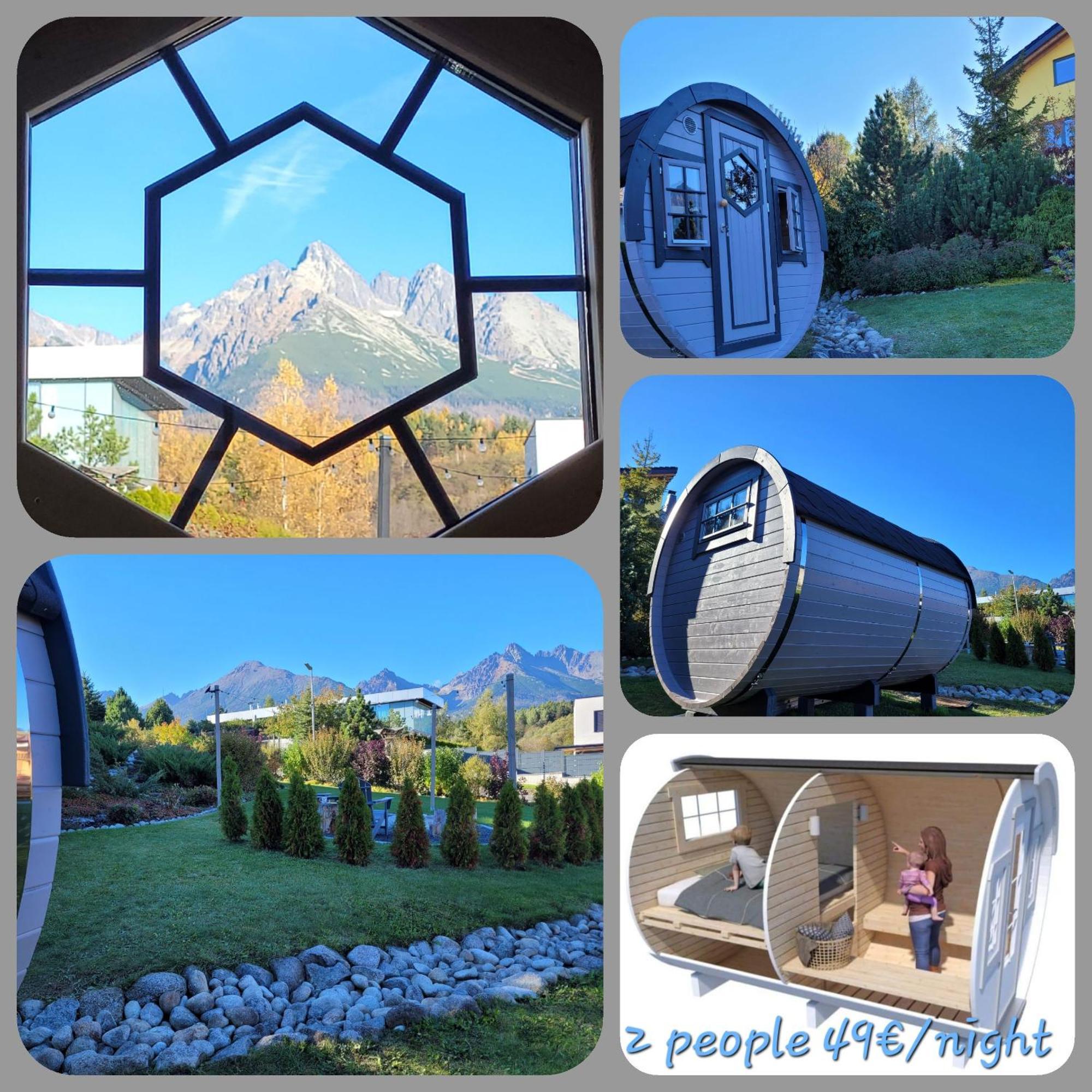 Apartment Privat Luna - Vysoke Tatry Nová Lesná Eksteriør bilde